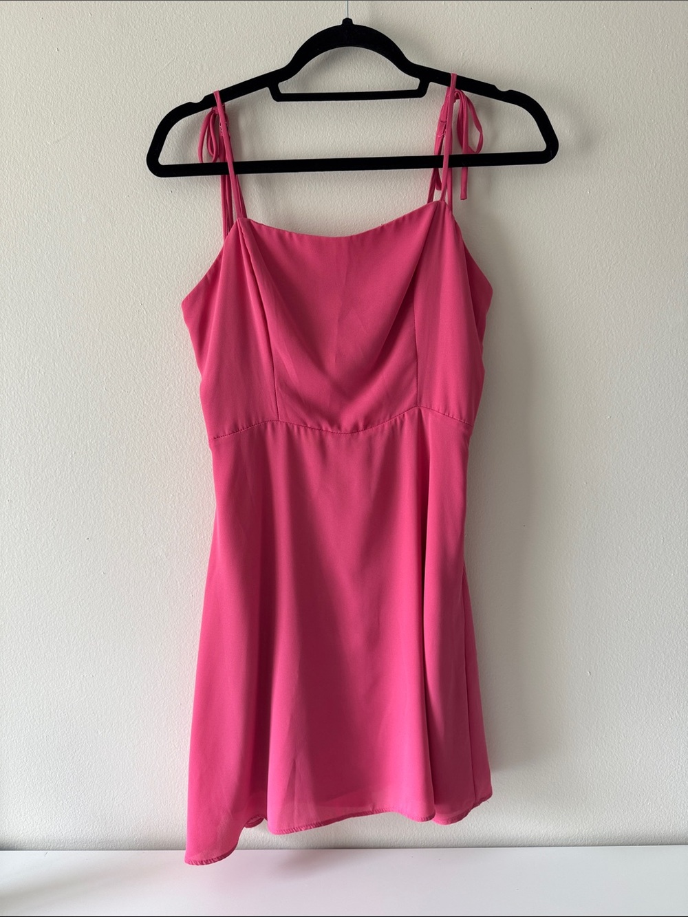 NWT Hot Pink Skater Mini Dress